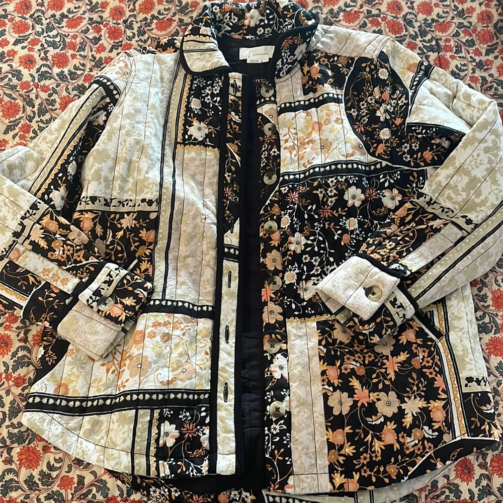 Anthropologie quilted jacket